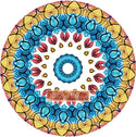 Mandala 10 counted cross stitch kit - 1