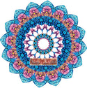 Mandala 05 counted cross stitch kit - 1