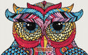 Mandala owl No2 counted cross stitch kit - 1