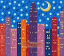 New York abstract city cross stitch kit