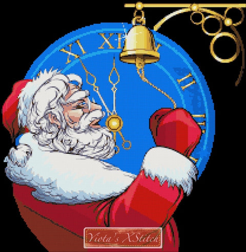 Santa Claus counted cross stitch kit