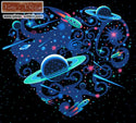 Space heart counted cross stitch kit - 1