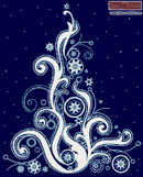 Star Christmas tree counted cross stitch kit