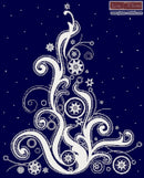 Star Christmas tree counted cross stitch kit