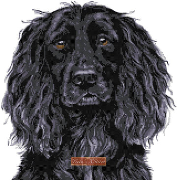 cocker spaniel cross stitch
