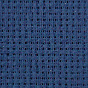 Zweigart 14 count navy blue aida for cross stitch - 1