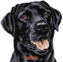 Black labrador close up cross stitch kit - 1