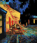 Cafe at night Van Gogh cross stitch kit - 1