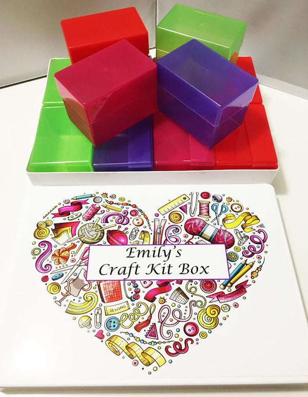 Personalised gift craft kit box - 2