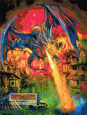 Attack of dragons full coverage cross stitch kit - 1