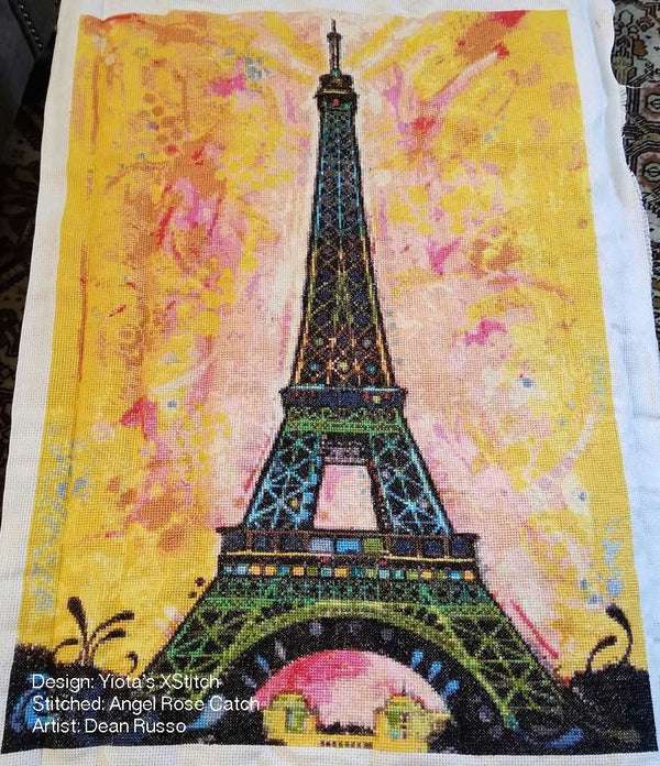 Eiffel Tower cross stitch kit - 2