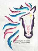 Grace horse modern cross stitch kit - 2
