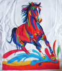 Rainbow horse (v3) modern cross stitch kit - 2
