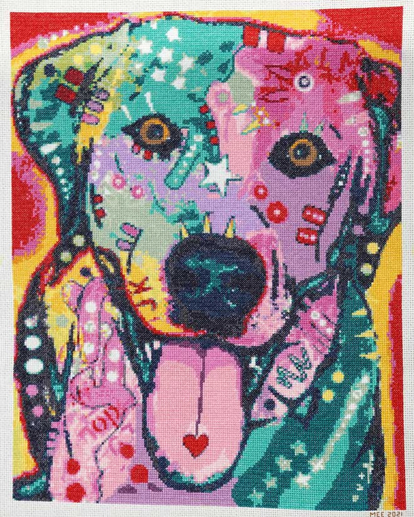 Loving joy modern cross stitch kit - 1