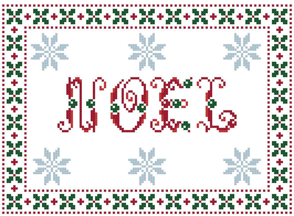Noel (v3) counted cross stitch kit - 1