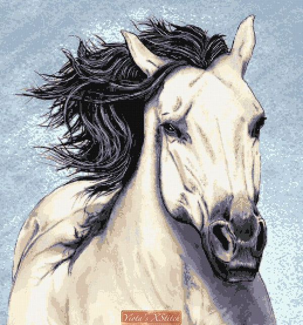Pride horse cross stitch kit - 1