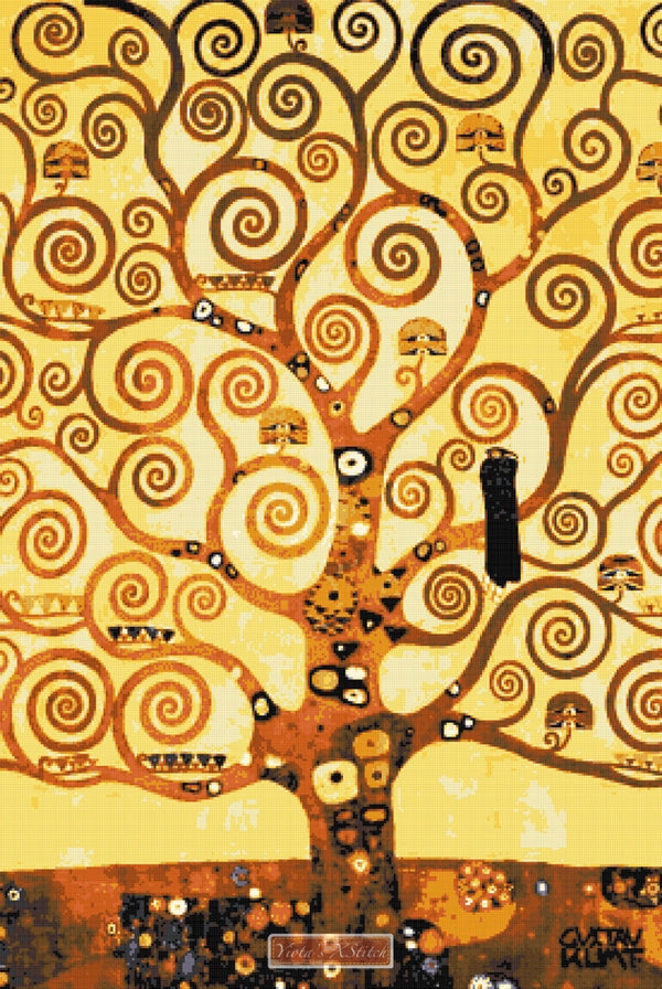 Tree of life cross stitch kit (v3) - 1