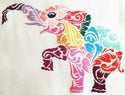 Tribal elephant multicolour modern cross stitch kit - 2