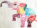 tribal elephant cross stitch kit
